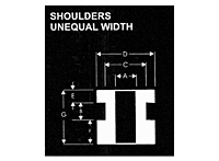 Shoulders Unequal Width