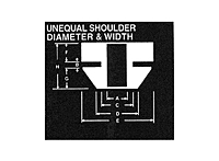 Unequal Shoulder Diameter and Width (A10217)